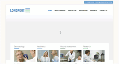 Desktop Screenshot of longportinc.com
